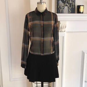Zara shirt dress